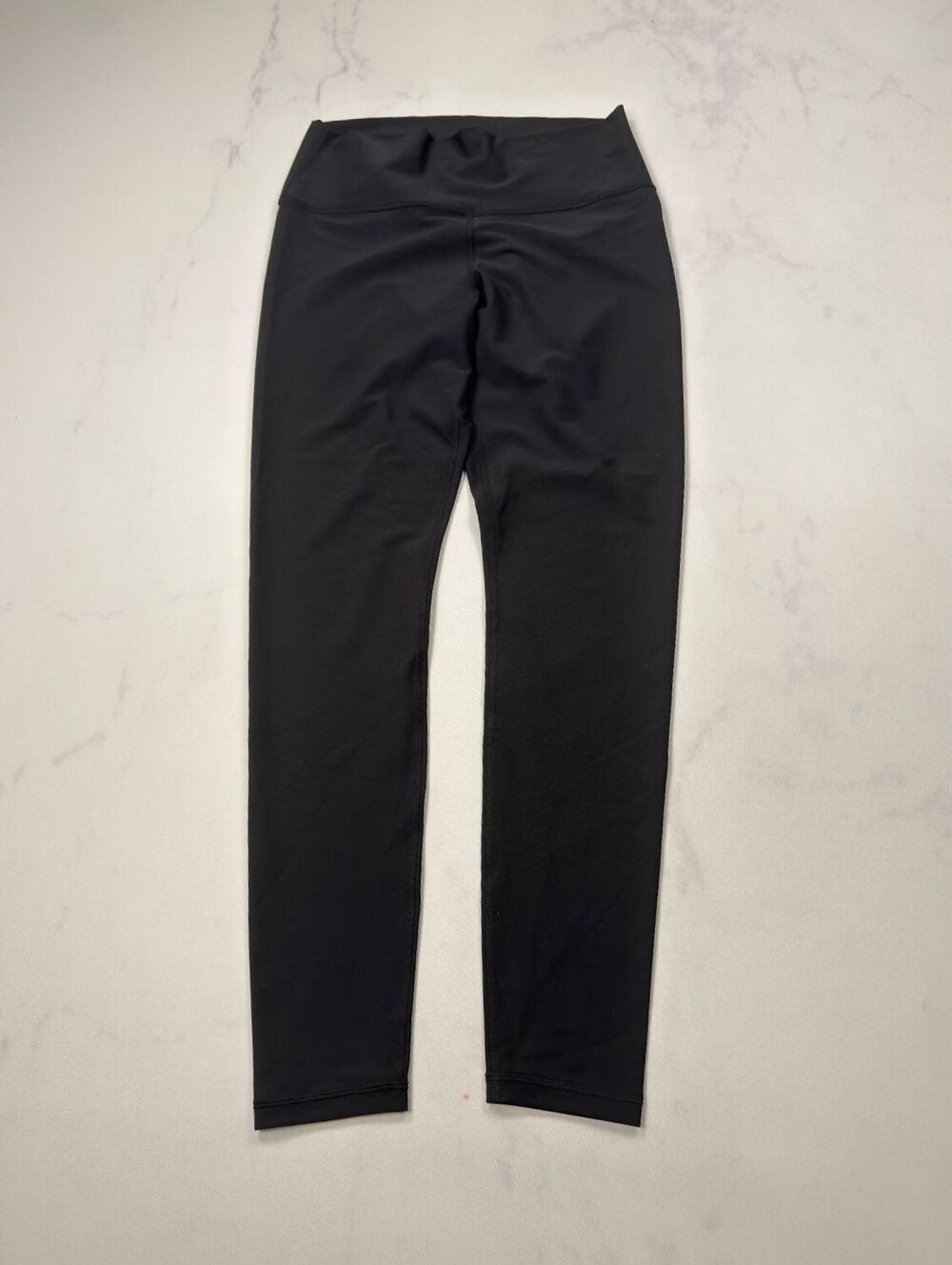 Old Navy Powersoft High-Rise Leggings Black 2010s Minimalist Fitted - Womens L
